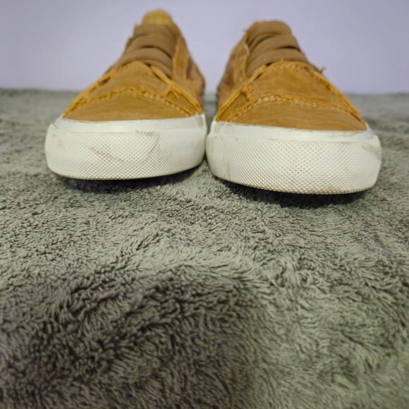 Blowfish Malibu Marley women's Slip On shoes Sunrise Color Washed Canvas sz 8.5 - Picture 4 of 12